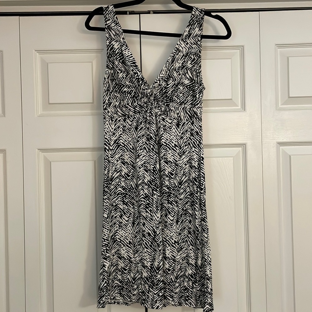 Black and white sundress